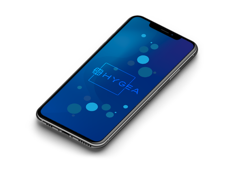 Hygea app on mobile