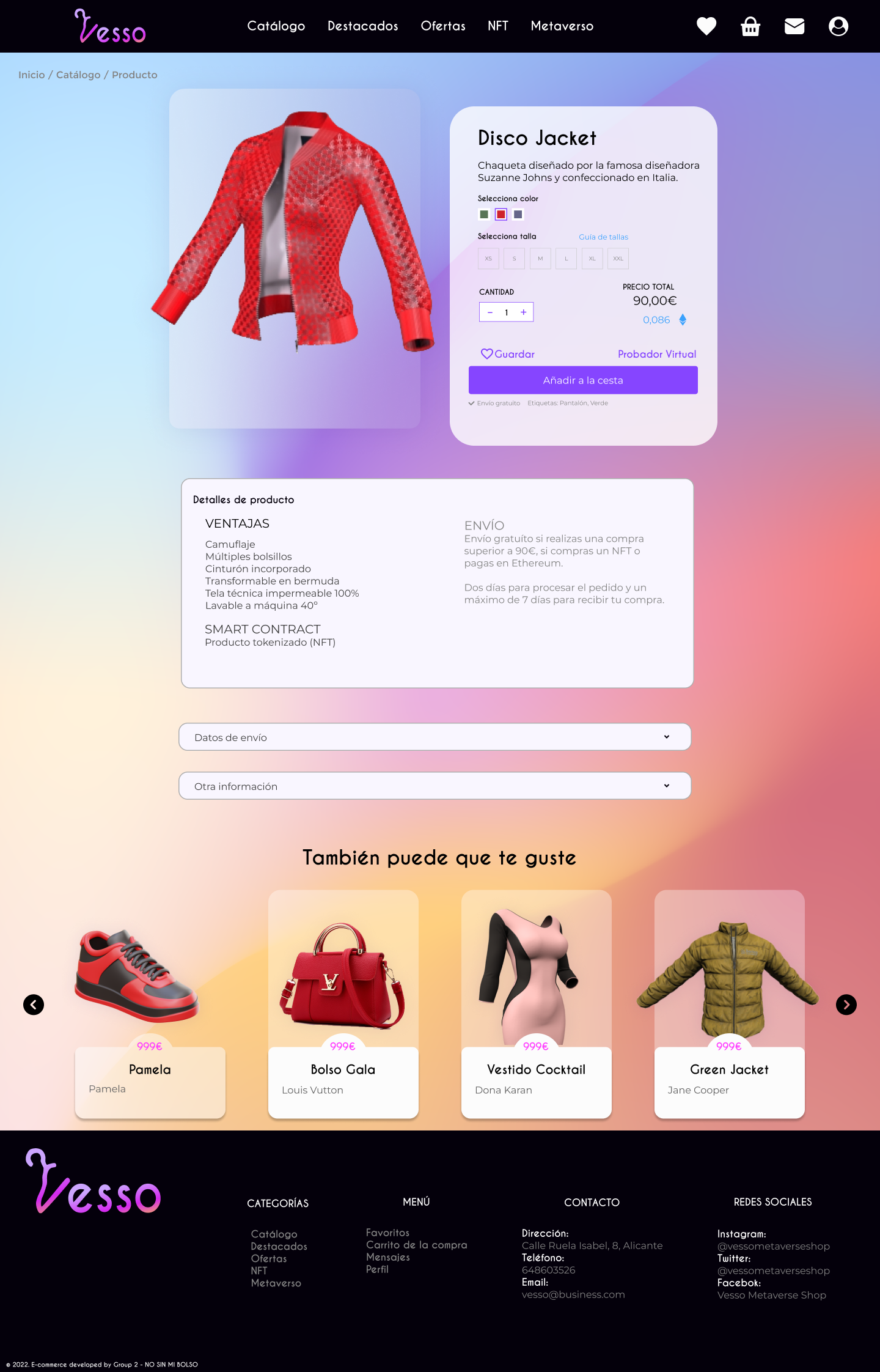 Product Details UI